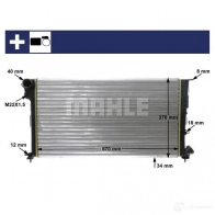 Радиатор охлаждения двигателя MAHLE ORIGINAL 1Q3 WS CR 471 000S 1437584870 - Изображение 10