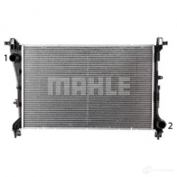 Радиатор охлаждения двигателя MAHLE ORIGINAL 1437574665 HMHL O CR 1662 000P - Изображение 9