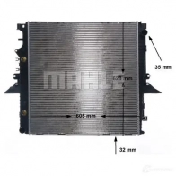 Радиатор охлаждения двигателя MAHLE ORIGINAL CR 1905 000S 1437574669 BFH PHAE - Изображение 7