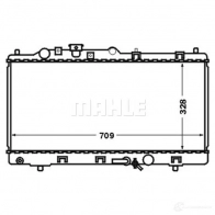 Радиатор охлаждения двигателя MAHLE ORIGINAL 1437584803 cr1472000s 1 UXRW - Изображение 6
