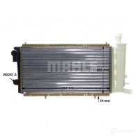 Радиатор охлаждения двигателя MAHLE ORIGINAL CR 427 000S V 3MZS 1437584939 - Изображение 9