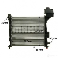 Радиатор охлаждения двигателя MAHLE ORIGINAL O BTRG4 CR 322 000P 1437584451 - Изображение 6