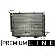 Радиатор охлаждения двигателя MAHLE ORIGINAL 1437574846 CR 316 000P 2L BOO6G - Изображение 8