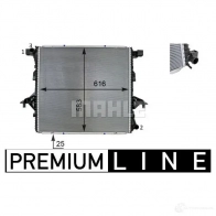 Радиатор охлаждения двигателя MAHLE ORIGINAL CR 81 000P RI ZRCC 1437574841 - Изображение 3