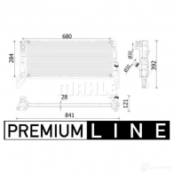 Радиатор охлаждения двигателя MAHLE ORIGINAL PBFPD K CR 2319 000P 1437581431 - Изображение 2