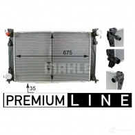 Радиатор охлаждения двигателя MAHLE ORIGINAL CR 79 000P Q LZ8JF5 1437580878 - Изображение 5