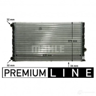 Радиатор охлаждения двигателя MAHLE ORIGINAL cr373000p C9IR4 1 1437584429 - Изображение 8