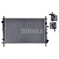 Радиатор охлаждения двигателя MAHLE ORIGINAL 1437582209 Z X9WQFJ CR 154 000S - Изображение 3