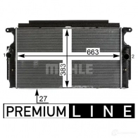 Радиатор охлаждения двигателя MAHLE ORIGINAL CR 28 000P UZ BGE 1437575922 - Изображение 4