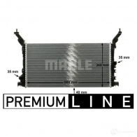 Радиатор охлаждения двигателя MAHLE ORIGINAL CR 896 000P WG VEMS 1437576273 - Изображение 8