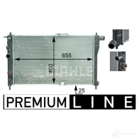 Радиатор охлаждения двигателя MAHLE ORIGINAL 1437581943 KKP L1 CR 1307 000P - Изображение 7