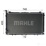 Радиатор охлаждения двигателя MAHLE ORIGINAL 3XT NP 1437635809 CR 63 000S - Изображение 5