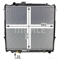 Радиатор охлаждения двигателя MAHLE ORIGINAL CR 1521 000S Z 4EWNF 1437576856 - Изображение 6