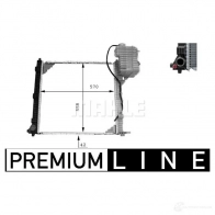 Радиатор охлаждения двигателя MAHLE ORIGINAL CR 384 000P 1437581329 942F S - Изображение 6