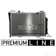 Радиатор охлаждения двигателя MAHLE ORIGINAL 1437576817 CR 249 000P 3Y 0LWBC - Изображение 8