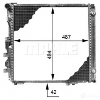Радиатор охлаждения двигателя MAHLE ORIGINAL IPPFE0 O CR 339 000P 1437577066 - Изображение 7