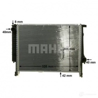 Радиатор охлаждения двигателя MAHLE ORIGINAL CR 277 000P YRD WEG 1437576286 - Изображение 7