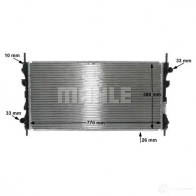 Радиатор охлаждения двигателя MAHLE ORIGINAL 1437582084 J9 AJKK CR 1346 000S - Изображение 9