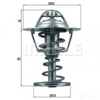 Термостат MAHLE ORIGINAL NWBQ2 TX 126 82D 2360480 723739 94 - Изображение 2