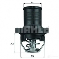 Термостат MAHLE ORIGINAL 2360231 TI 47 89 70808420 6. 703.89 - Изображение 2