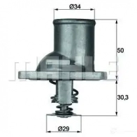 Термостат MAHLE ORIGINAL TI 1 92 1.163 .92 1.163.92.344 2360072 - Изображение 2