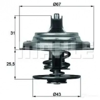 Термостат MAHLE ORIGINAL 2.155 .92 Ford Explorer 2 (EX, UN150) 1995 – 2001 70807804 TH 7 92