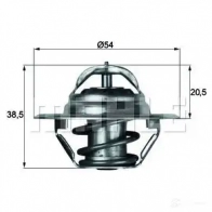 Термостат MAHLE ORIGINAL 1.070.87.309 TX 3 87D 2360577 1.070 .87 - Изображение 6