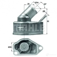 Термостат MAHLE ORIGINAL 1.408 .92 2360073 70807749 TI 10 92 - Изображение 2