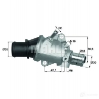 Термостат MAHLE ORIGINAL C.860.88 2360108 TI 138 88 7 0808591 - Изображение 2