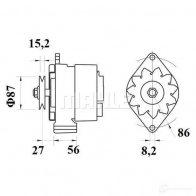 Термостат ож MAHLE ORIGINAL tm4495 ZXPY4C 2360323 7240393 3 - Изображение 2