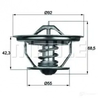 Термостат MAHLE ORIGINAL 2.315.7 9 2360597 70807810 TX 35 79 - Изображение 2
