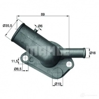 Термостат MAHLE ORIGINAL 2360249 C.468.87 708085 19 TI 64 87D - Изображение 2