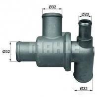 Термостат MAHLE ORIGINAL 7080 8541 TI 80 87 C.598.87 2360268 - Изображение 2