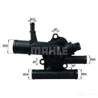 Термостат MAHLE ORIGINAL O56OJ TI 217 89 7234 1243 2360176 - Изображение 2