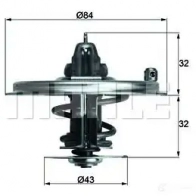 Термостат MAHLE ORIGINAL 2.396 .85 TX 36 85D 2360600 2.396.85.346 - Изображение 8