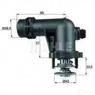 Термостат MAHLE ORIGINAL 2360295 70807849 2.567. 01 TM 15 105 - Изображение 9
