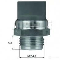 Термостат MAHLE ORIGINAL 2. 082.65 2.085.65 2360514 TX 18 65 - Изображение 1