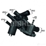 Термостат MAHLE ORIGINAL 70807767 TM 4 109 1.786. 05.600 2360318 - Изображение 2
