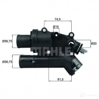 Термостат MAHLE ORIGINAL TH 46 83 ZYD0EX 2360051 7 2366272 - Изображение 3