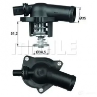 Термостат MAHLE ORIGINAL 2360138 70807766 TI 17 109 1.786.05.5 00 - Изображение 2