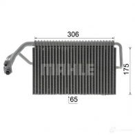 Испаритель кондиционера, радиатор печки MAHLE ORIGINAL AE 56 000P 1437574714 N AKC6Q4 - Изображение 7