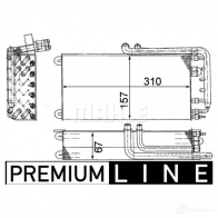 Испаритель кондиционера, радиатор печки MAHLE ORIGINAL AE 45 000P 04I5R N 1437635341 - Изображение 2