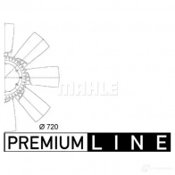 Крыльчатка вентилятора двигателя MAHLE ORIGINAL AK MO7GF CFW 8 000P 1437629023 - Изображение 2