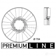 Крыльчатка вентилятора двигателя MAHLE ORIGINAL YP LCDVO CFW 25 000P 1437629198 - Изображение 2