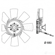Вентилятор радиатора MAHLE ORIGINAL CFF 462 000P M55HN C6 1437636153 - Изображение 4