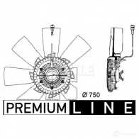 Вентилятор радиатора MAHLE ORIGINAL CFF 457 000P 1437635663 L8 JIR3J - Изображение 2