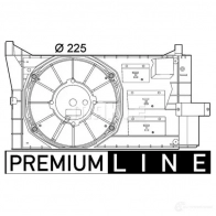 Вентилятор радиатора MAHLE ORIGINAL 1437574410 CFF 154 000P 9S DL7ML - Изображение 2