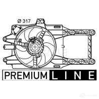 Вентилятор радиатора MAHLE ORIGINAL 1437573861 B73 UYL CFF 145 000P - Изображение 2