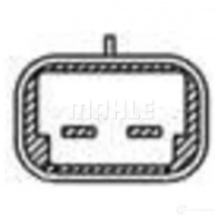 Вентилятор радиатора MAHLE ORIGINAL CFF 384 000S 1437636454 ZU Y53AM - Изображение 2