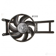 Вентилятор радиатора MAHLE ORIGINAL CFF 384 000S 1437636454 ZU Y53AM - Изображение 3